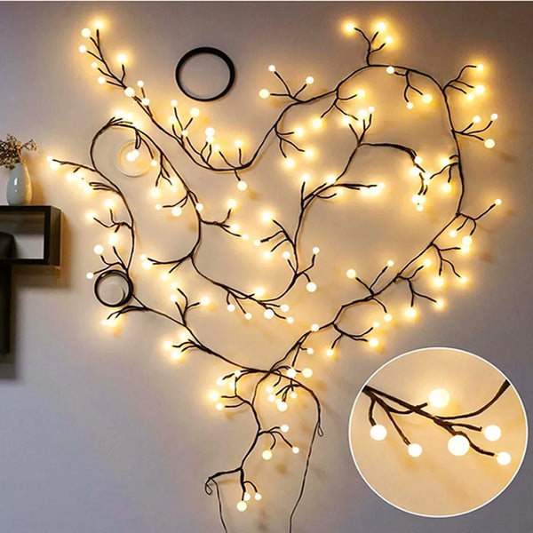 Magical Rattan Fairy Lights