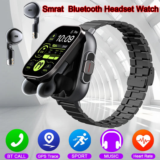 SmartFit Watch with Earbuds